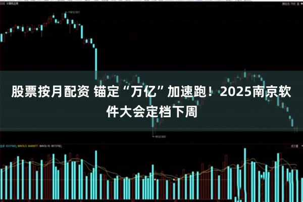 股票按月配资 锚定“万亿”加速跑！2025南京软件大会定档下周