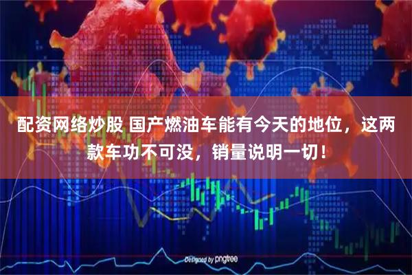 配资网络炒股 国产燃油车能有今天的地位，这两款车功不可没，销量说明一切！